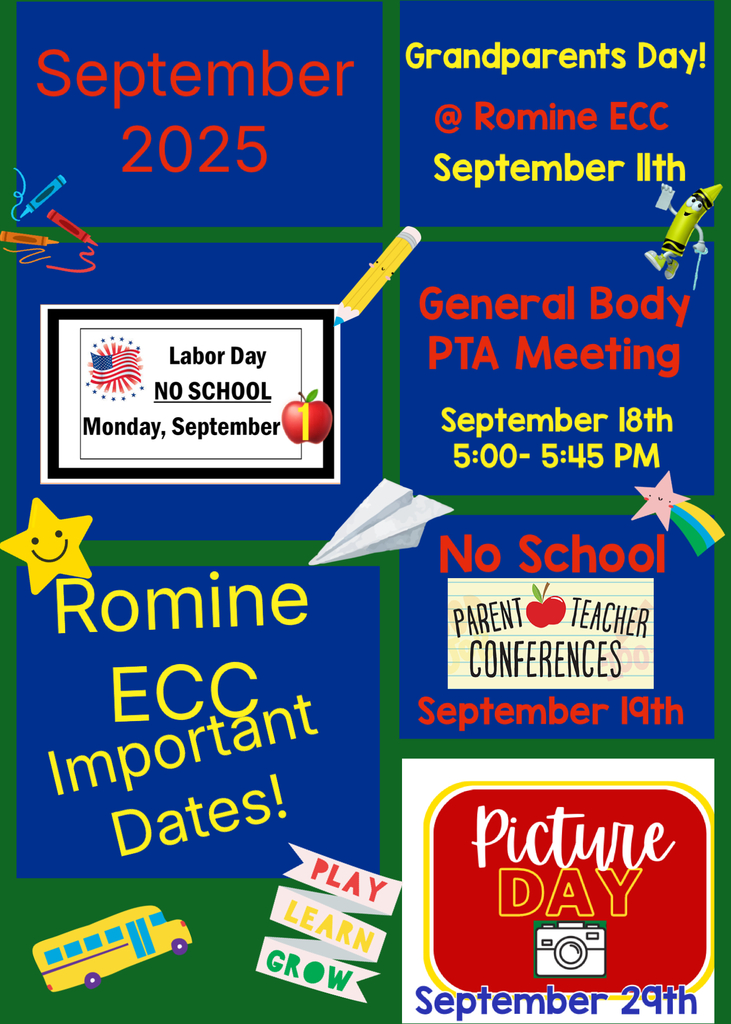 Reminder of previous save the dates