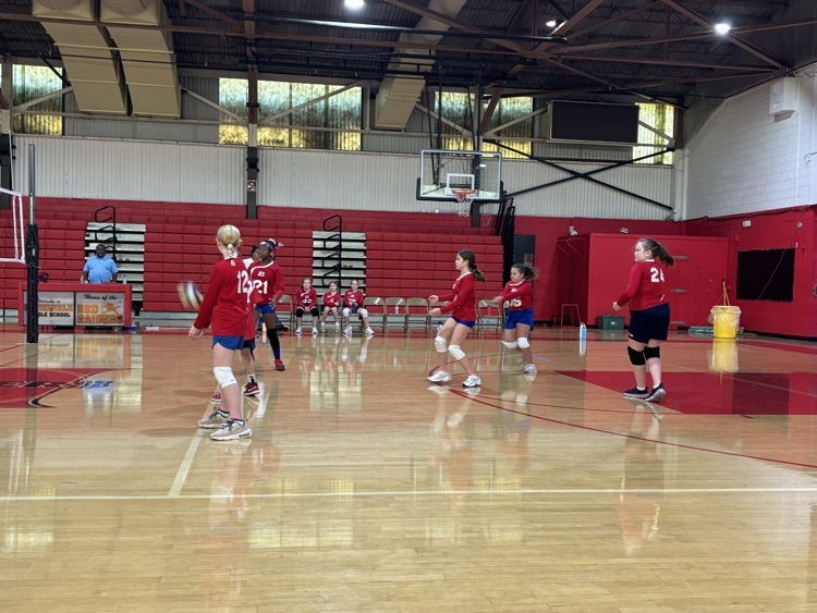 team on court