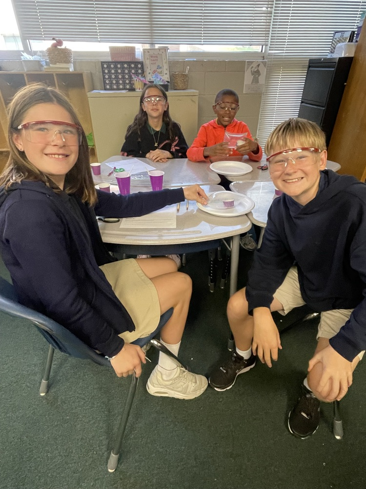 FHSA 5th grade science experiment