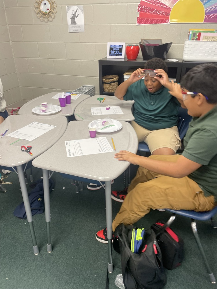 FHSA 5th grade science experiment
