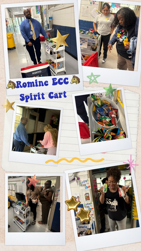 Romine ECC Spirit Cart Day!