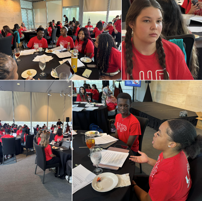 Students participate in training for H.I.P.