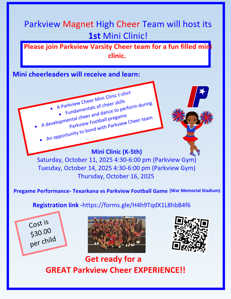 Cheer Clinic Flyer
