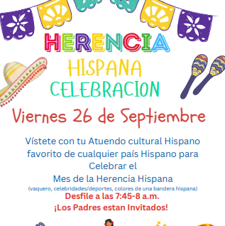Hispanic Heritage Flyer (Spanish)