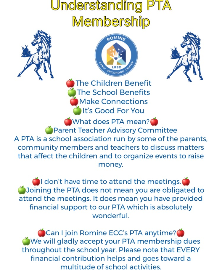 Join Romine ECC’s PTA