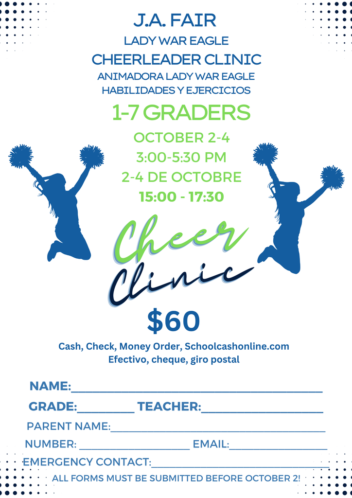 Cheerleader Clinic