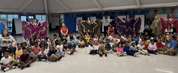 PreK 3 celebrating Hispanic Heritage month