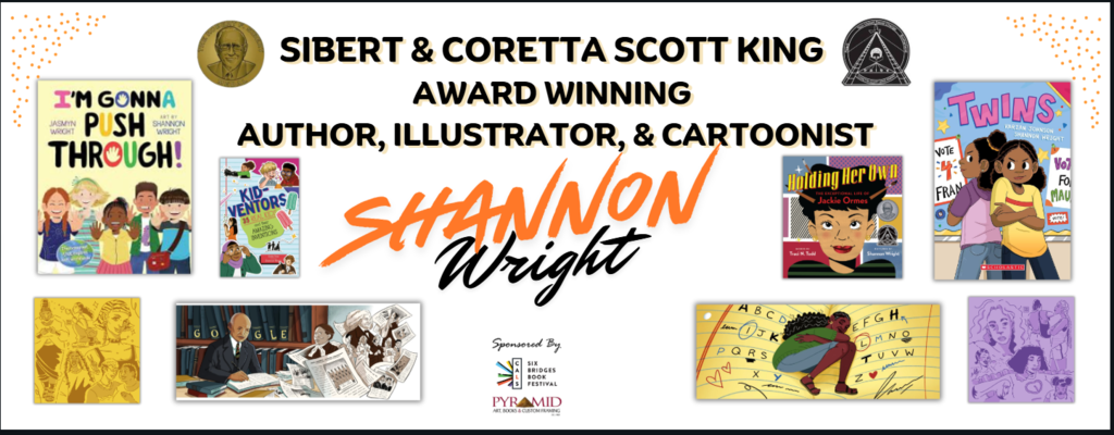 Illustrator visit. Friday, Oct. 3rd at 1:45 in the cafeteria