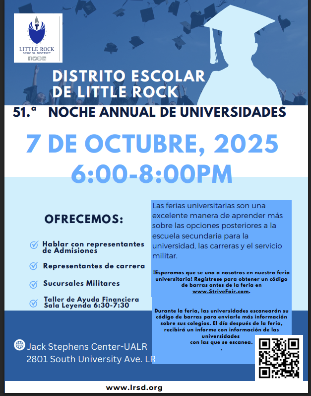 Spanish Version of LRSD 51st College Night