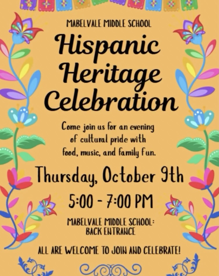 Hispanic Heritage Celebration flyer