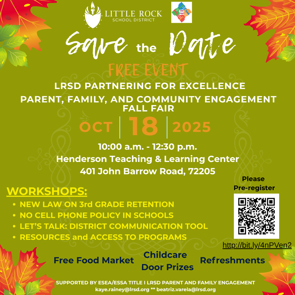 Parent Engagement Fall Fair