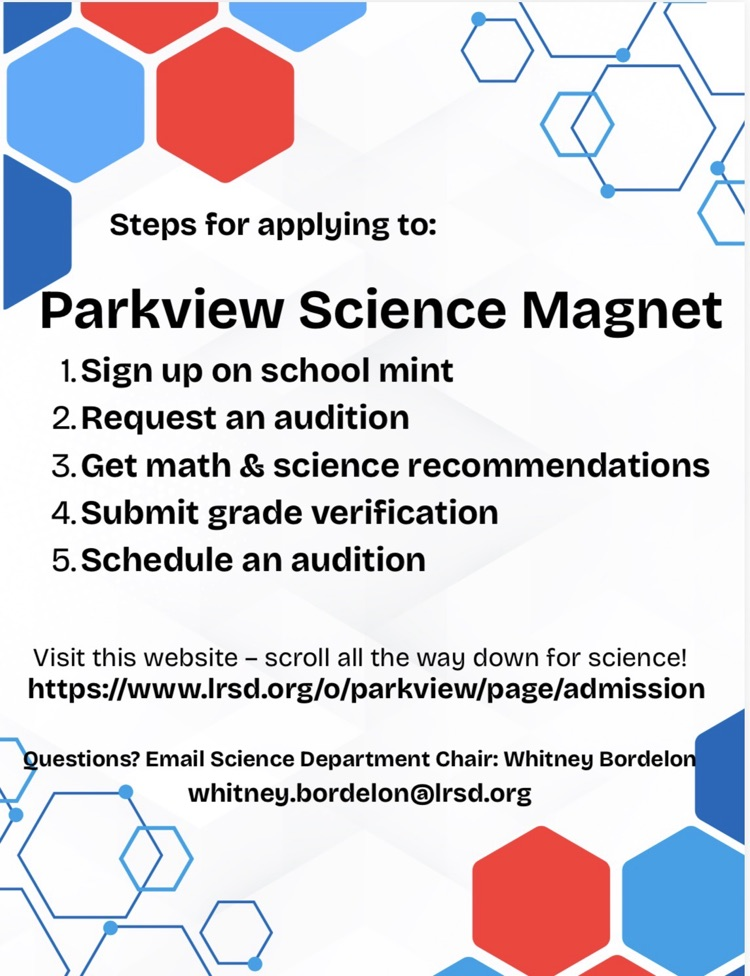 Parkview science magnet