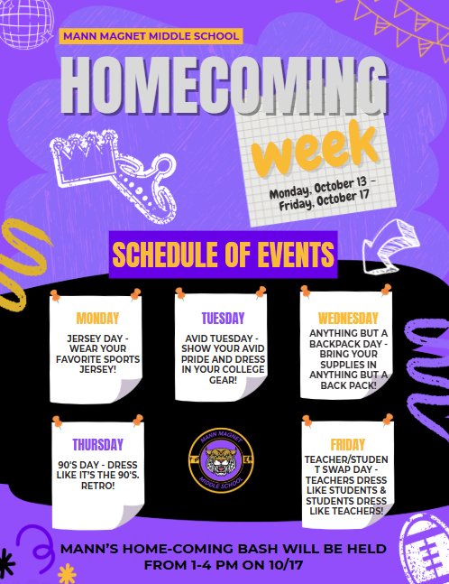 HOMECOMING FLYER!