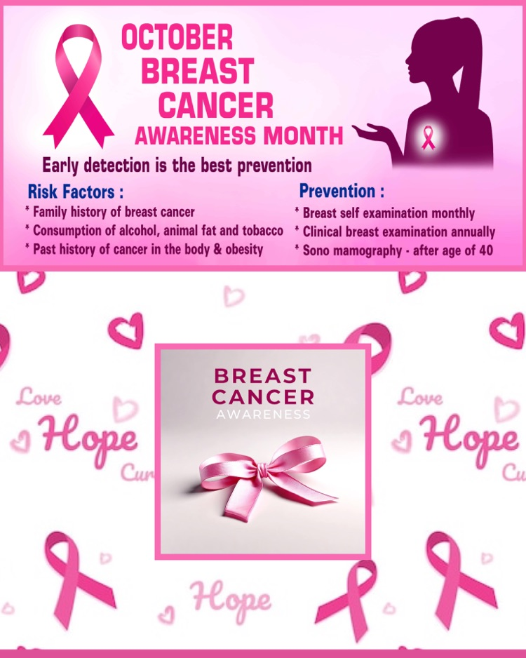 Wear Pink to support our Breast Cancer Survivors & Promote Awareness
