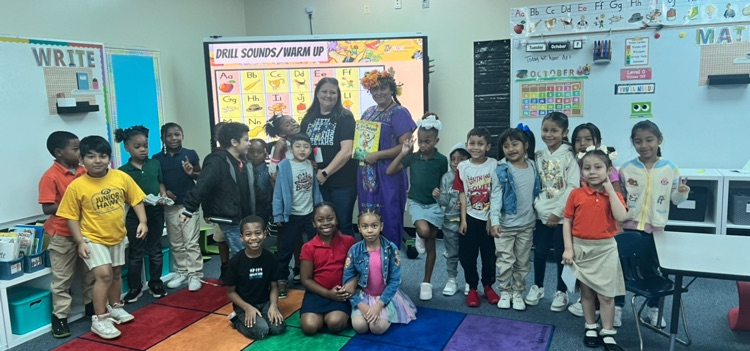 Reading in the classroom.