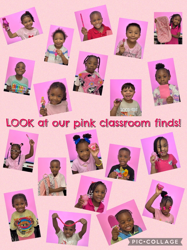Ms. Ward & Ms. Bennett’s students ROCKING OUT PINK for Breast Cancer Awareness 🎀