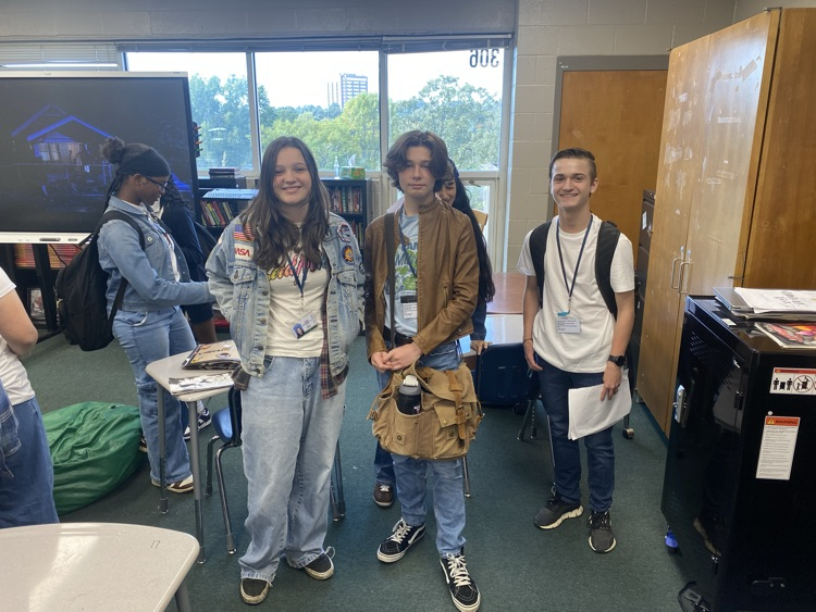FHSA Outsiders students posing
