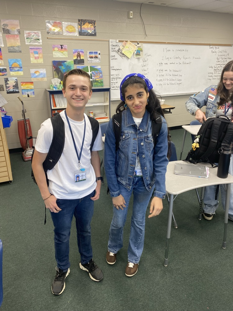FHSA Outsiders students posing