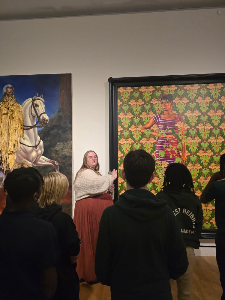 7th grade trip to Crystal Bridges