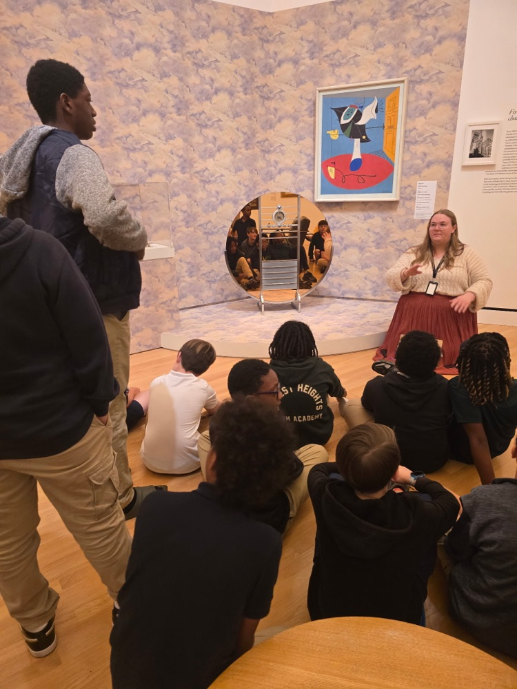 7th grade trip to Crystal Bridges