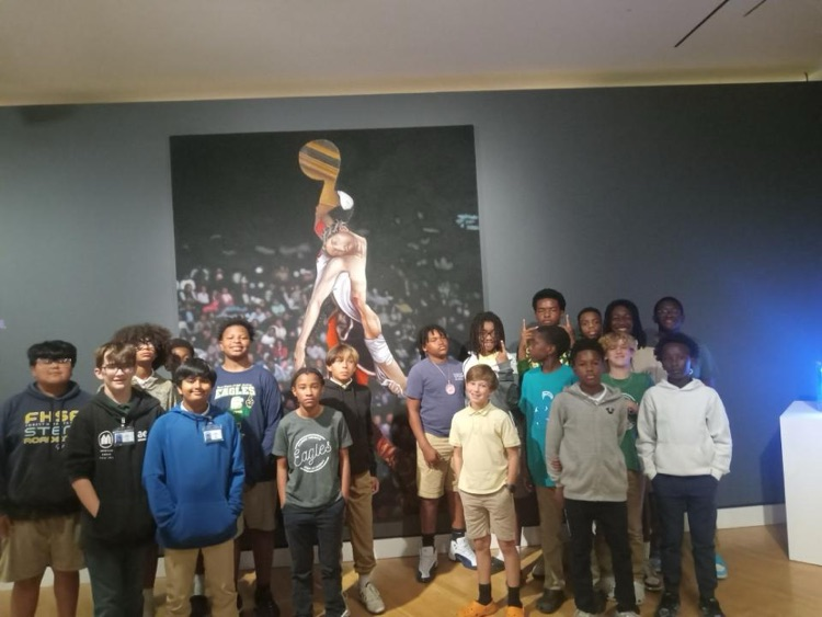 7th grade trip to Crystal Bridges