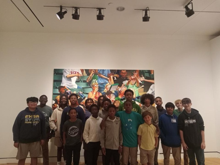 7th grade trip to Crystal Bridges