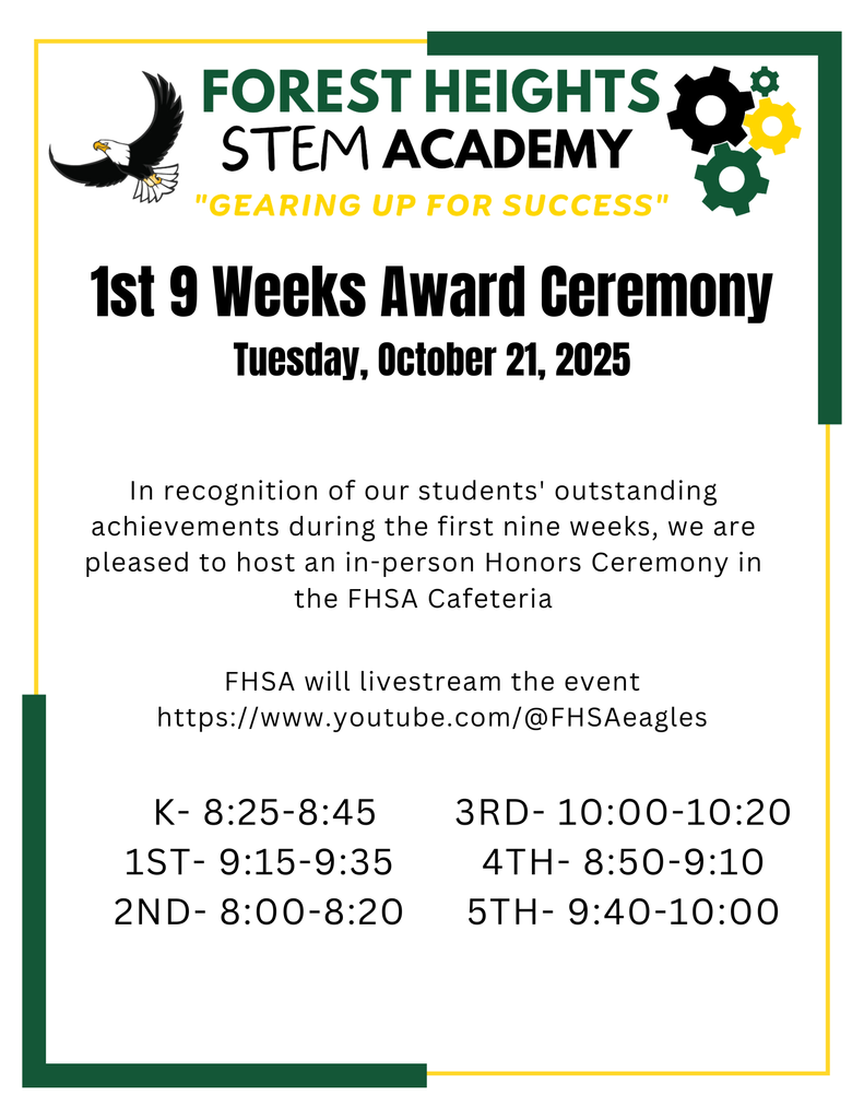 Schedule for Ceremony