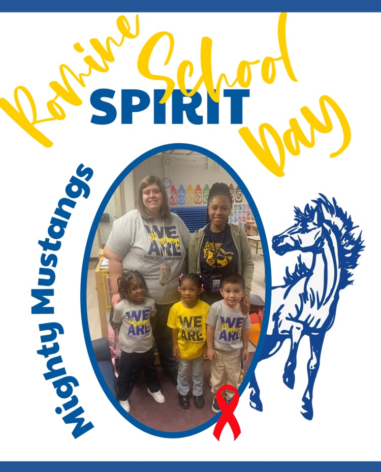 Romine ECC School Spirit Day - We are Drug free!