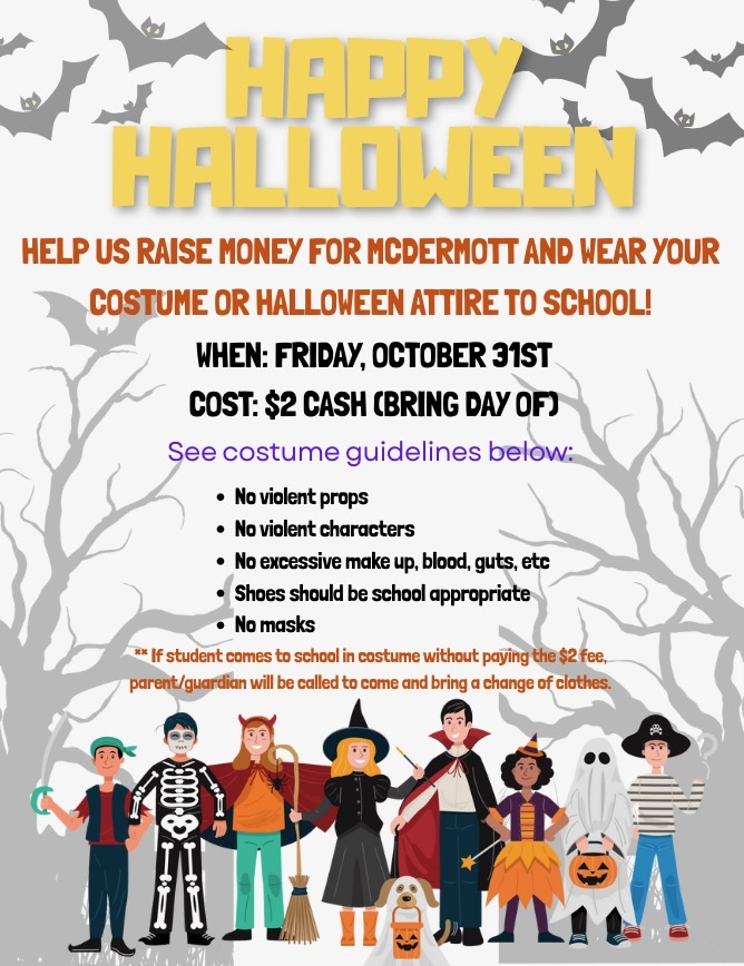 costume fundraiser flyer $2