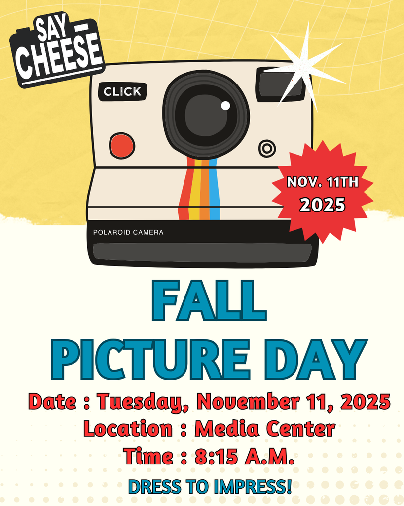 Blue and cream illustrated national camera day portrait