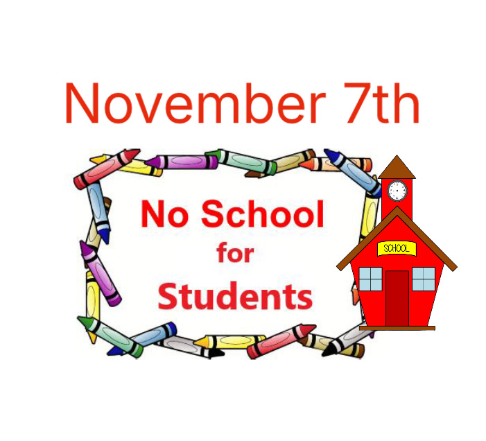 No school on Friday 11/7
