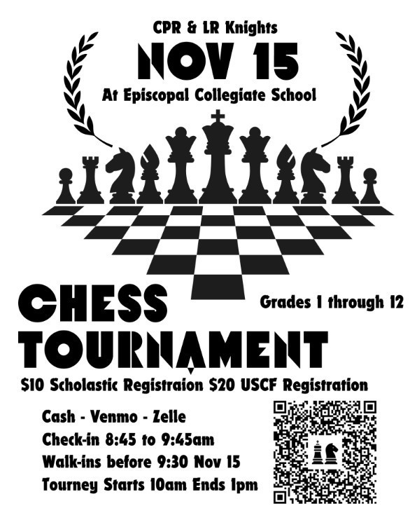 Flyer for Chess Tournament