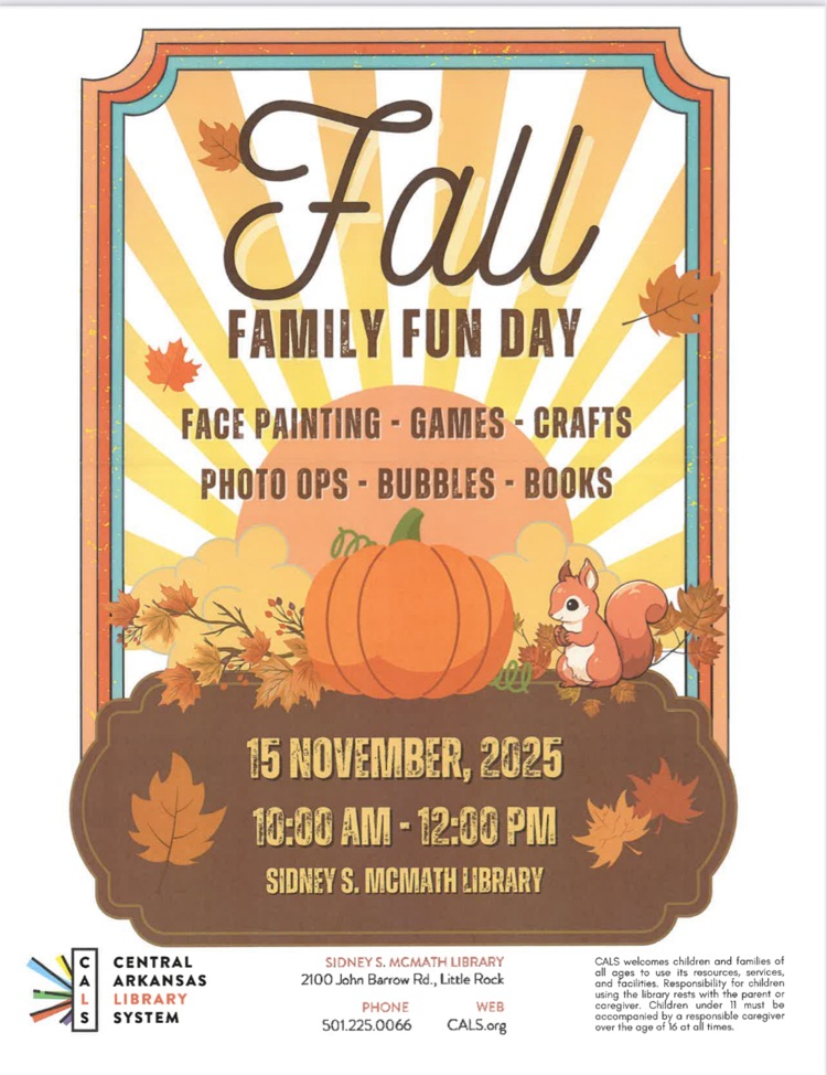 Special event at McMath Library on November 15, 2025