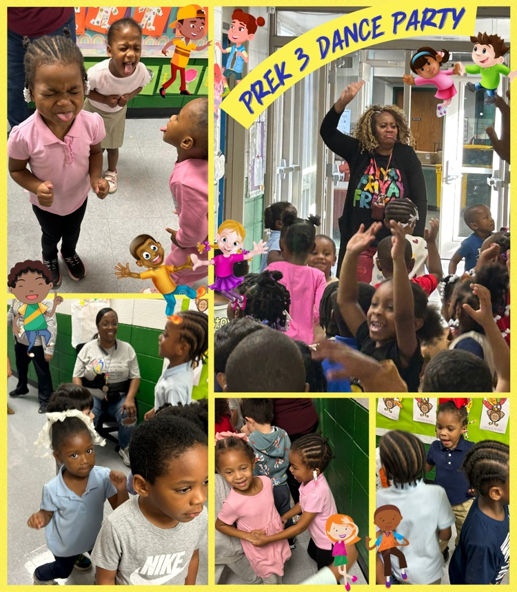 PreK 3 dance party!