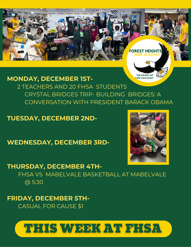 This week at FHSA...