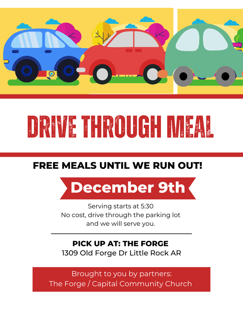 Drive Thru Meal flyer