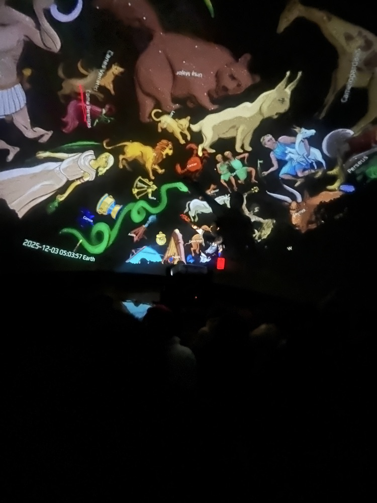 3rd grade planetarium visit