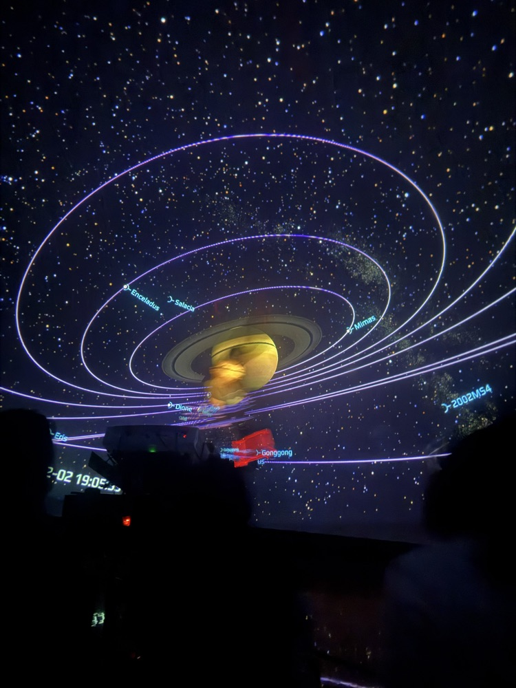 3rd grade planetarium visit
