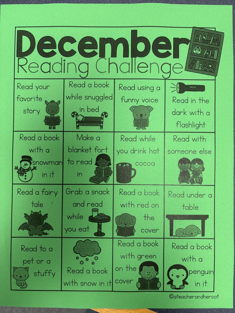 reading challenge