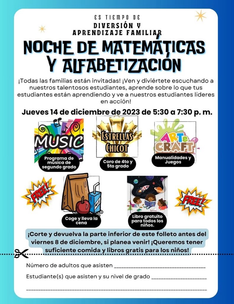 Winter Wonderland-Math & Literacy Night