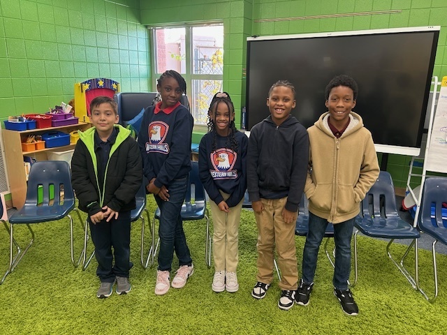 4th Grade Spelling Bee Winners