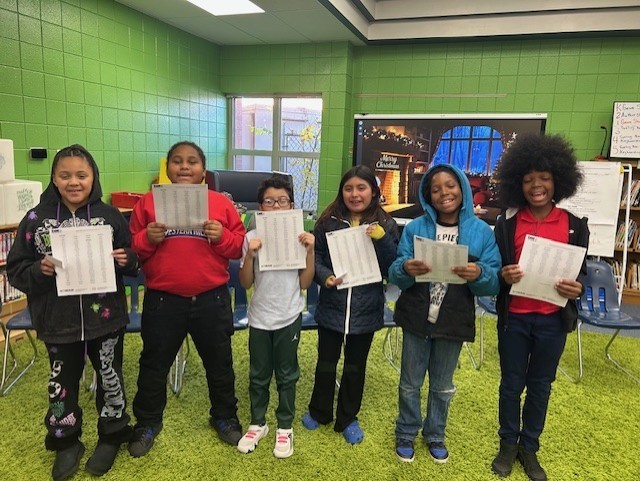 4th grade spelling bee winnders!