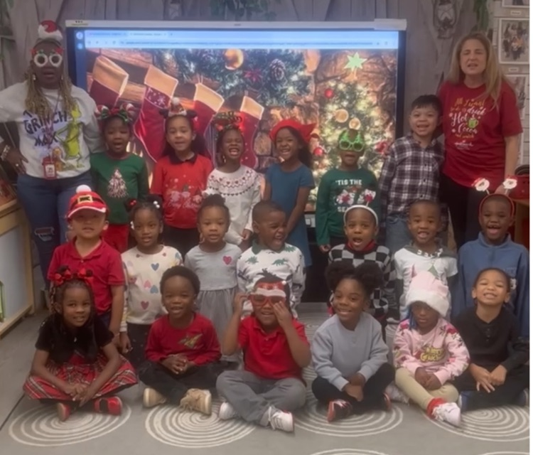 Merry Christmas from Ms. Bennett & Ms. Ward’s class