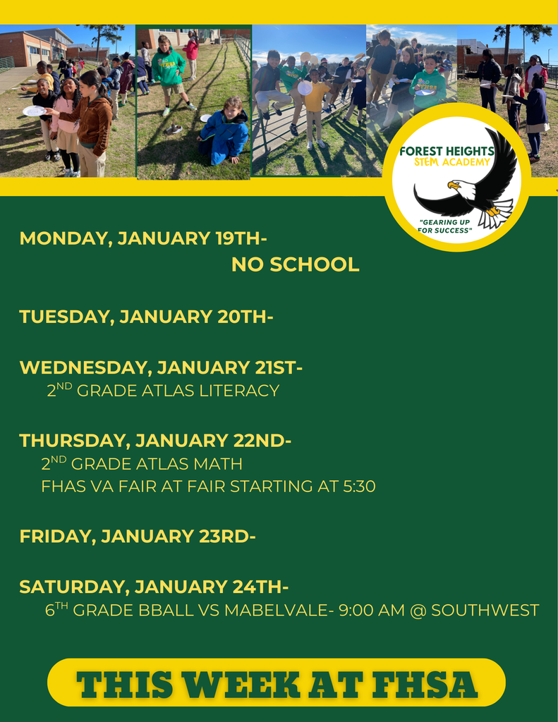 This week at FHSA...