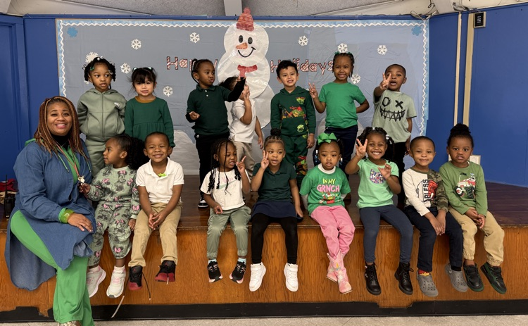 PreK3 color week at Romine ECC