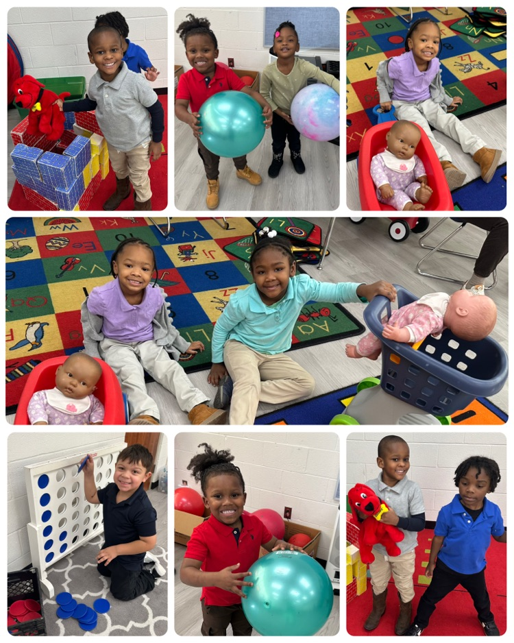 Gross Motor time with Ms. Bennett & Ms. Ward’s PK 4 students!