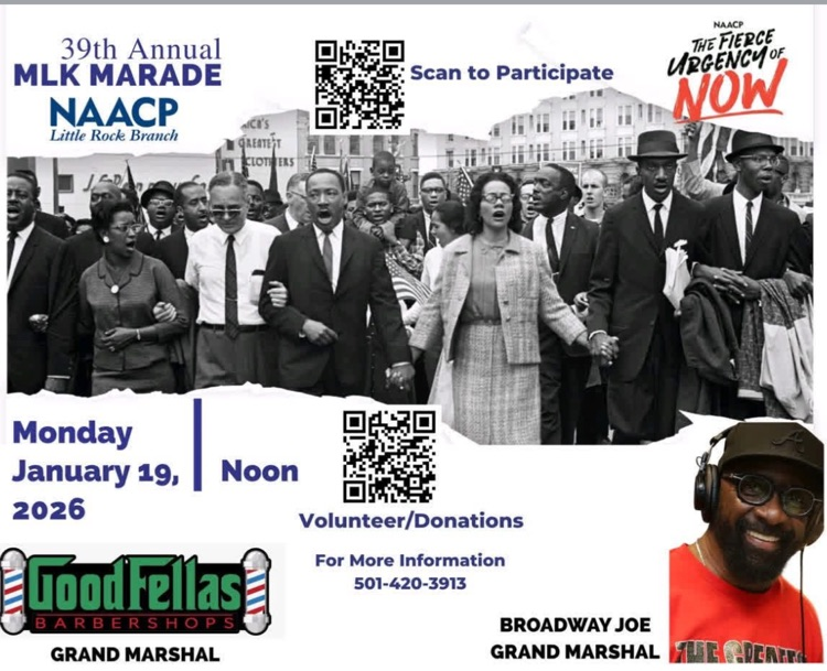 Dr. King Marade today at noon on MLK