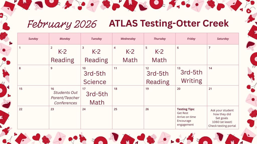 Testing Calendar