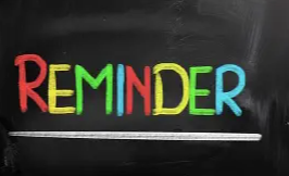 Reminder 