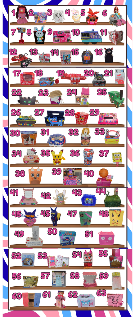 Image of 63 contest participants.